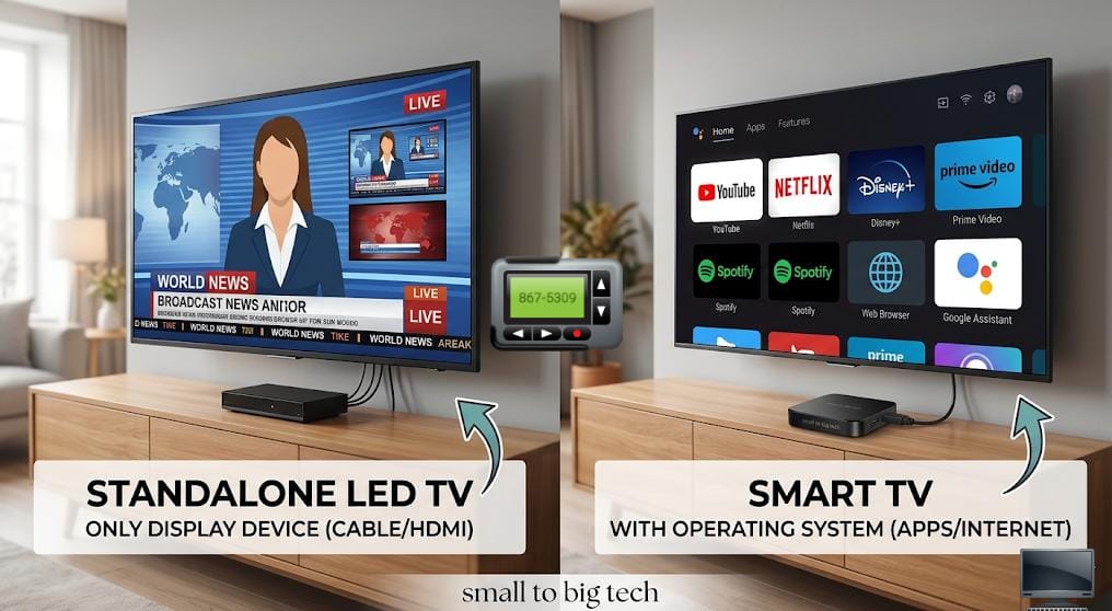 Smart TV vs. LED TV: Which One Should You Choose for Your Home? 1000401147